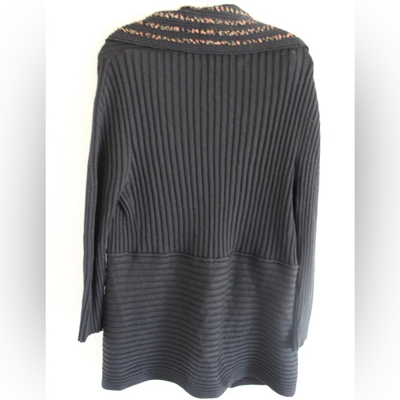 Angel Design By Sabri Ozel Black Cardigan Sweater - Picture 5 of 5